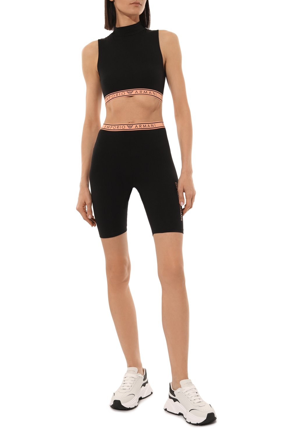 Хлопковый топ EMPORIO ARMANI, арт. 164430/3R227, фото 2