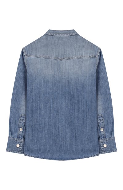 Джинсовая рубашка BRUNELLO CUCINELLI, арт. BE6454078A, фото 2