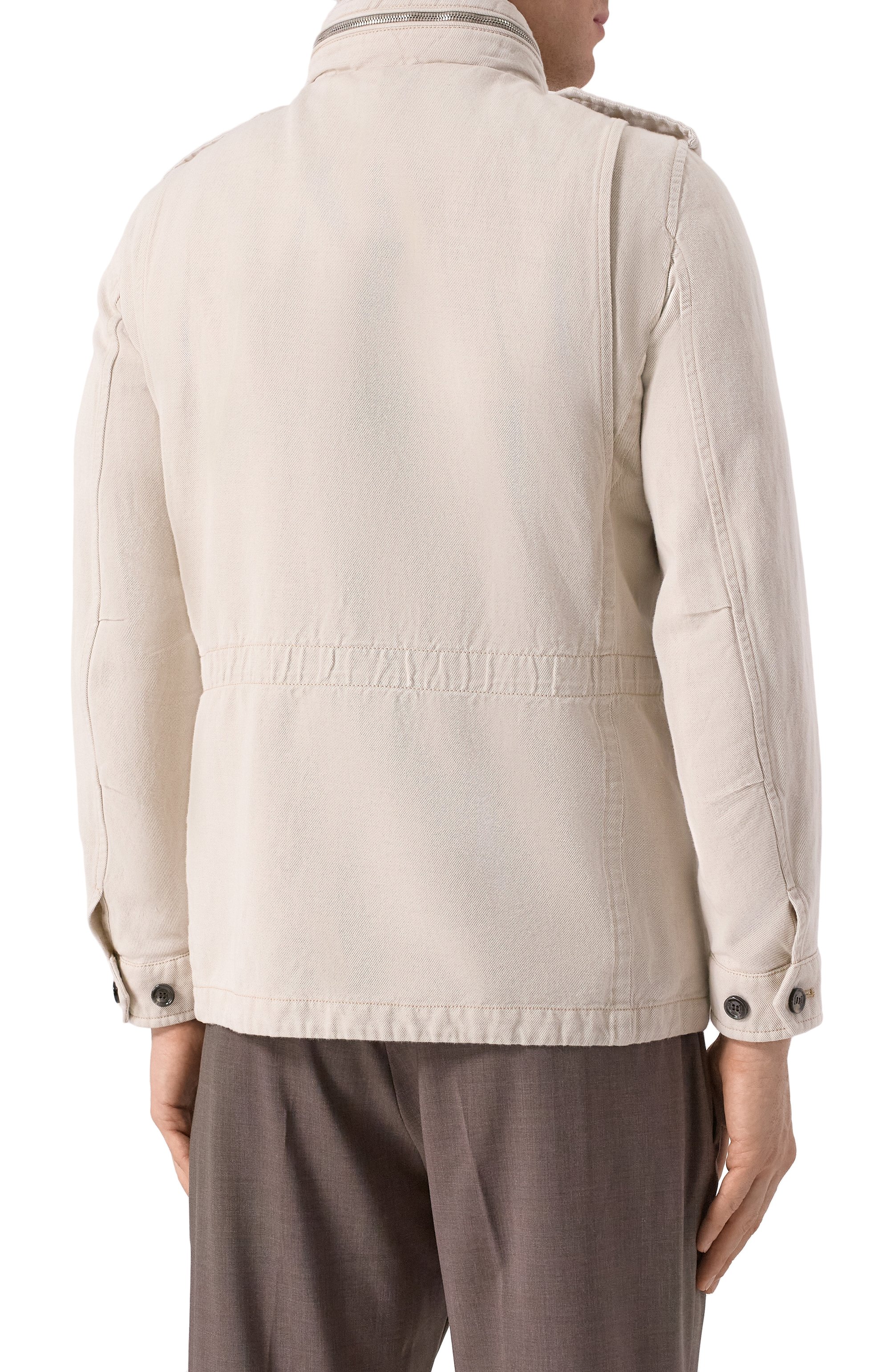 Куртка из хлопка и льна denver-25 MOORER, арт. DENVER-25, фото 4