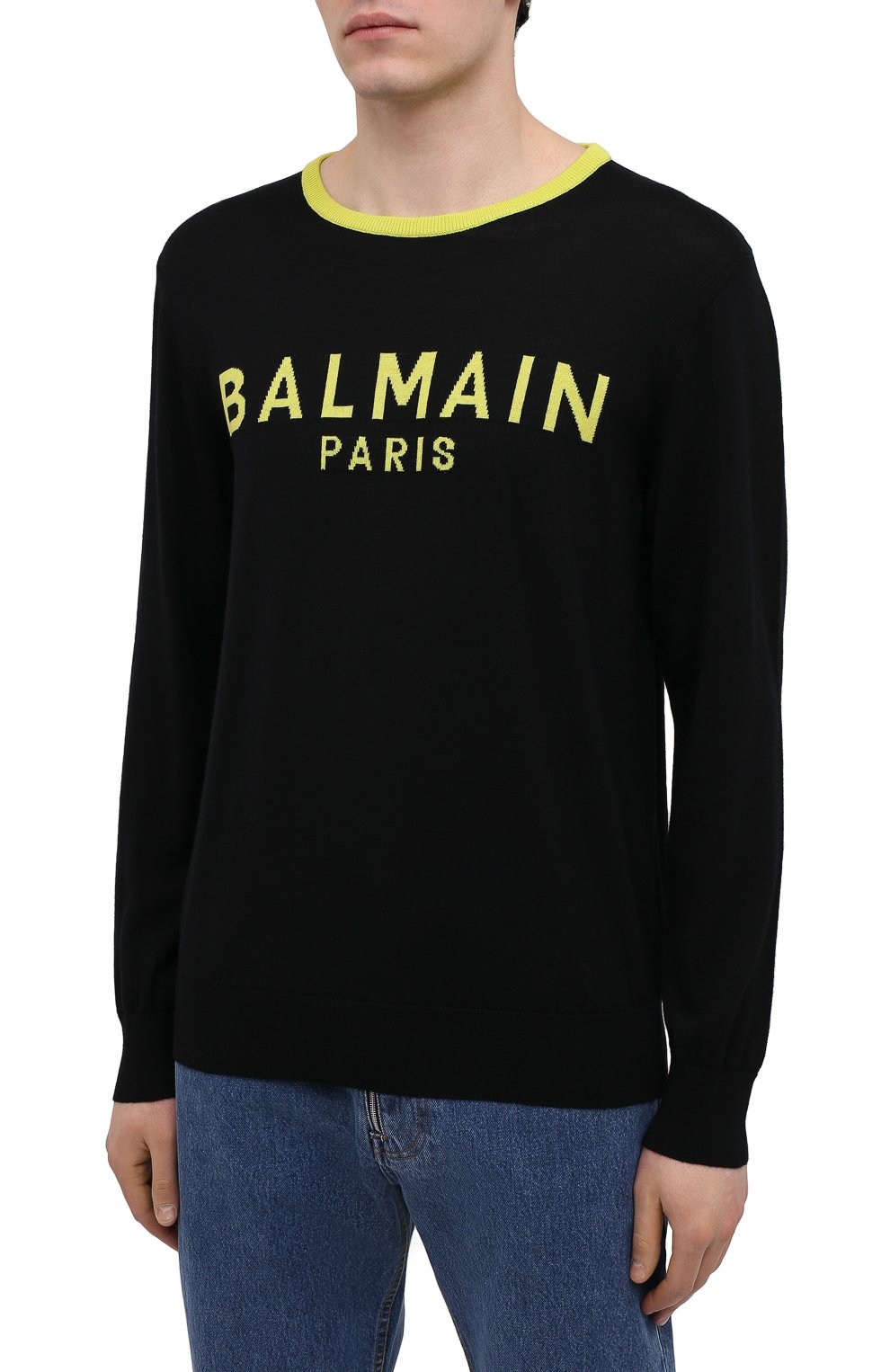 Шерстяной свитер BALMAIN, арт. VH0KD007/K021, фото 3
