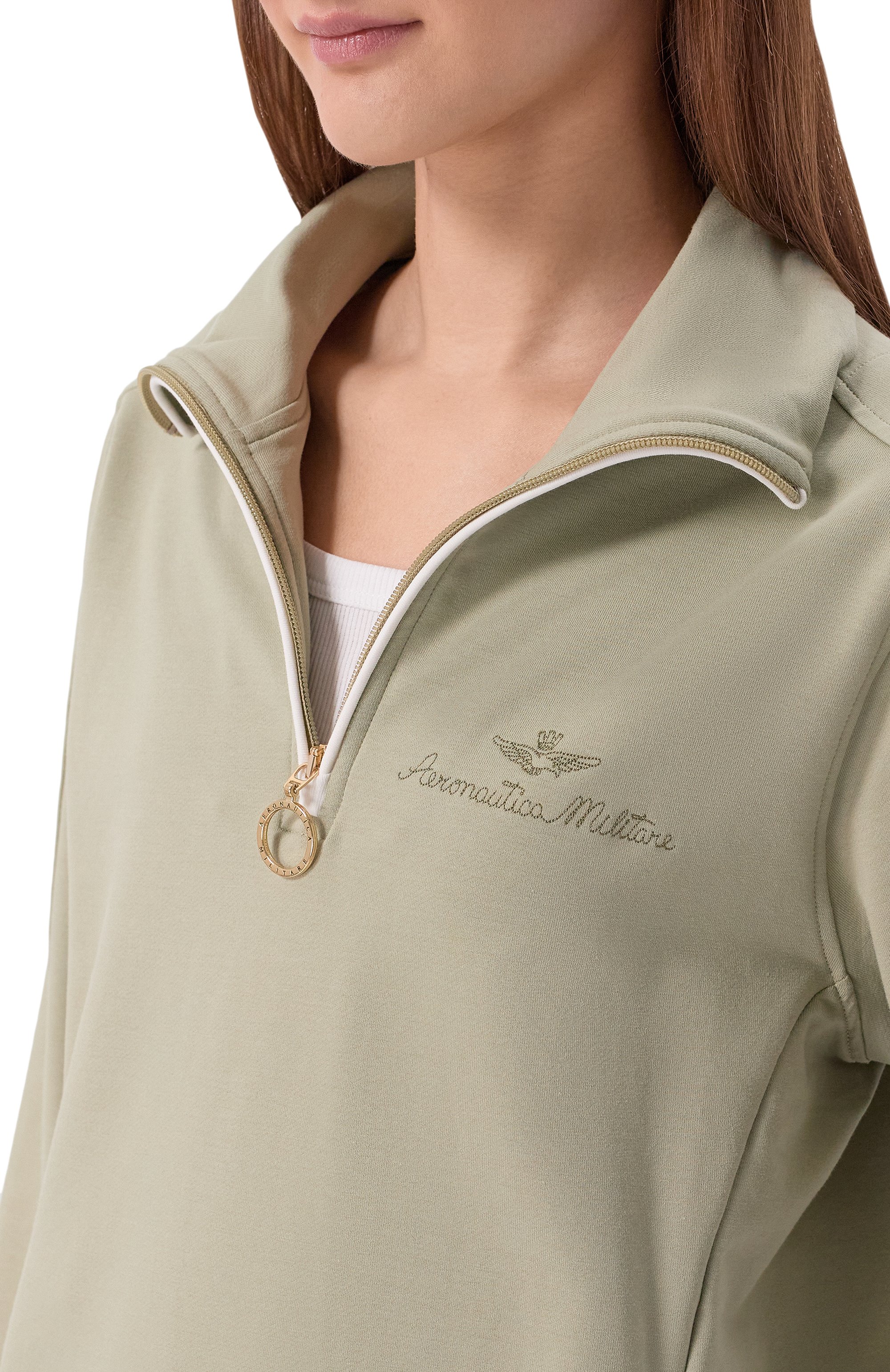 Хлопковый анорак AERONAUTICA MILITARE, арт. FE2080DF00671, фото 5