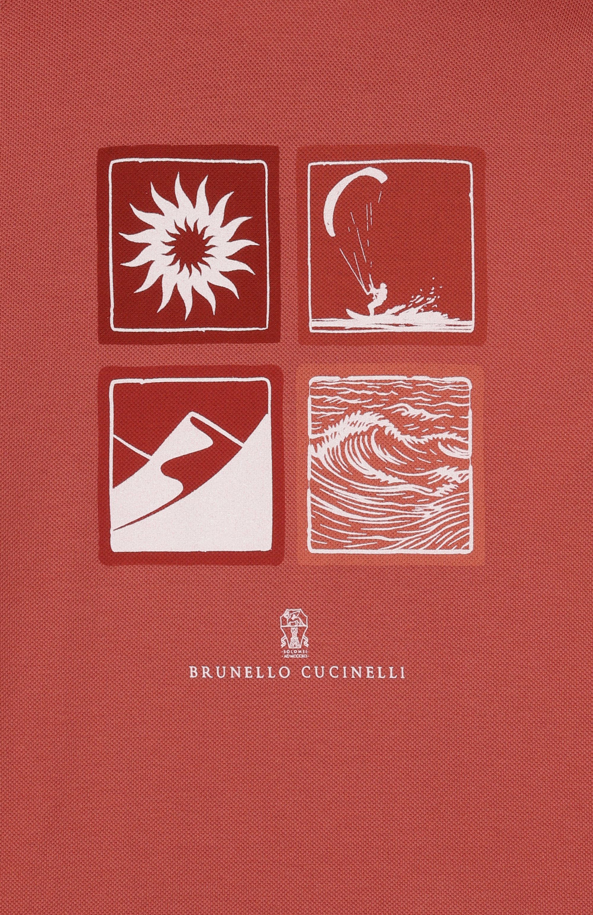 Хлопковое худи BRUNELLO CUCINELLI, арт. BE854E508B, фото 3