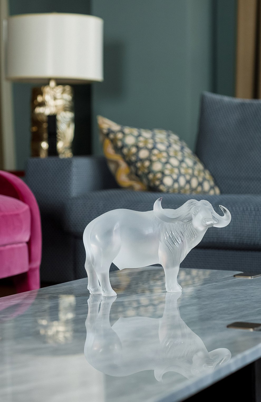 Скульптура бык nam LALIQUE, арт. 1165400, фото 2