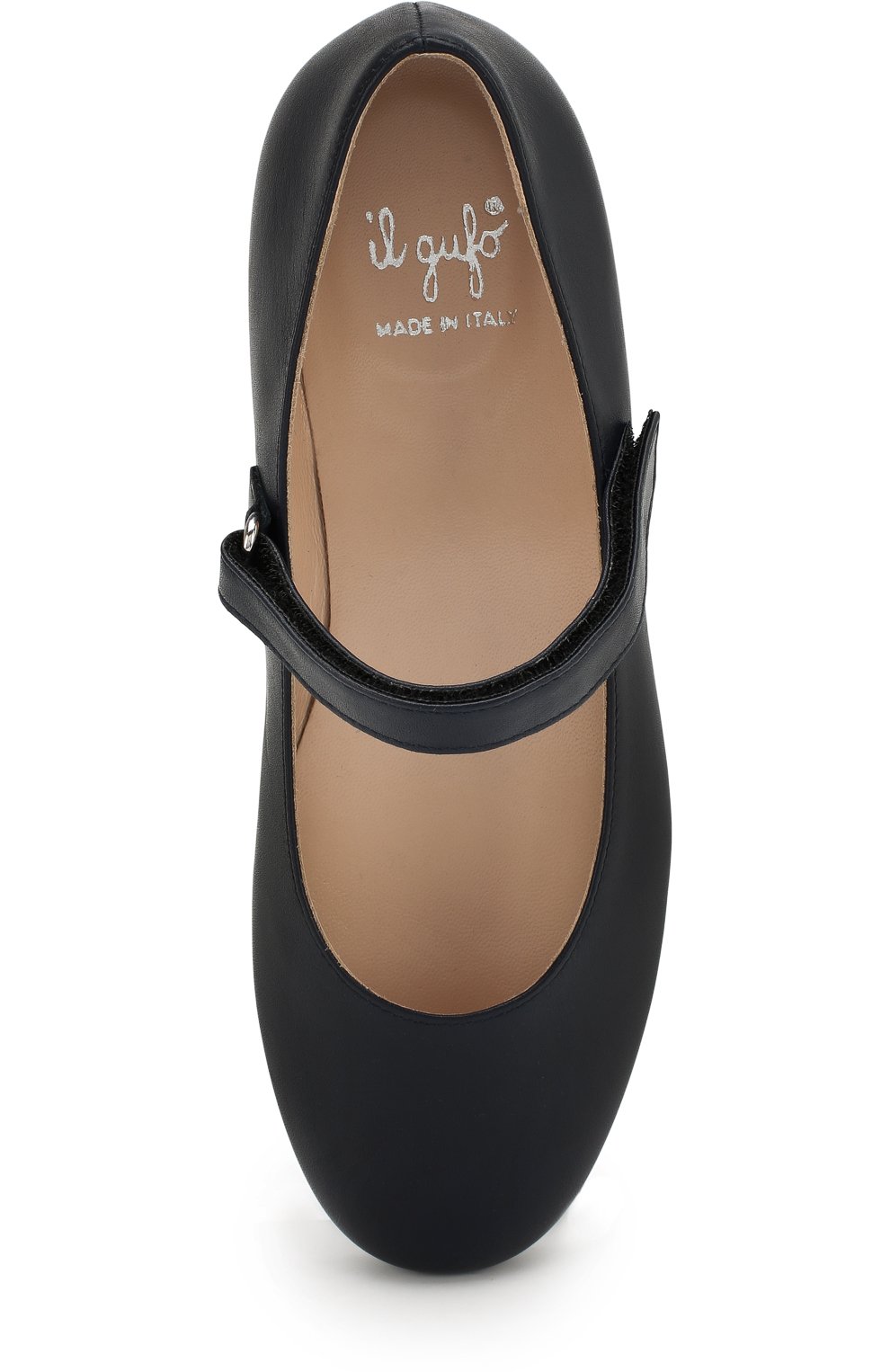 Кожаные туфли с застежками велькро IL GUFO синего цвета по цене 21650 руб., арт. G289/VITELL0 NAPPAC0/35-40, фото 4 Кожаные туфли с застежками велькро IL GUFO, арт. G289/VITELL0 NAPPAC0/35-40, фото 4