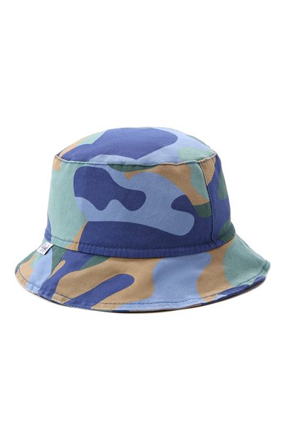 Хлопковая панама IL GUFO разноцветного цвета по цене 8730 руб., арт. P22E0023C4085, фото 2 Хлопковая панама IL GUFO, арт. P22E0023C4085, фото 2