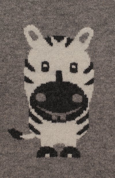 Кашемировый пуловер OSCAR ET VALENTINE, арт. PUL01ZEBRAS, фото 3