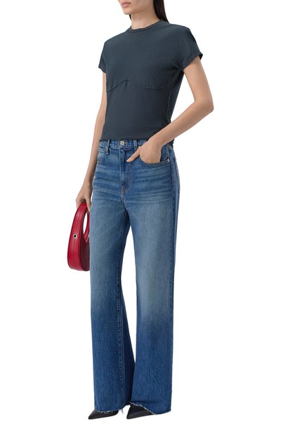 Женская хлопковая футболка HAIKURE, арт. HEW54148TJ063PX/ALBIE