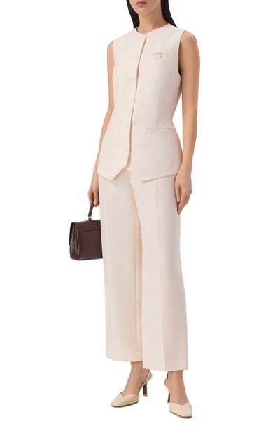 Жилет из шерсти и шелка 12 STOREEZ, арт. 136831, фото 2