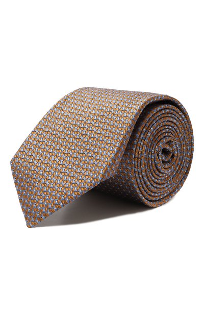 Мужской шелковый галстук CANALI, арт. 18/HJ03848