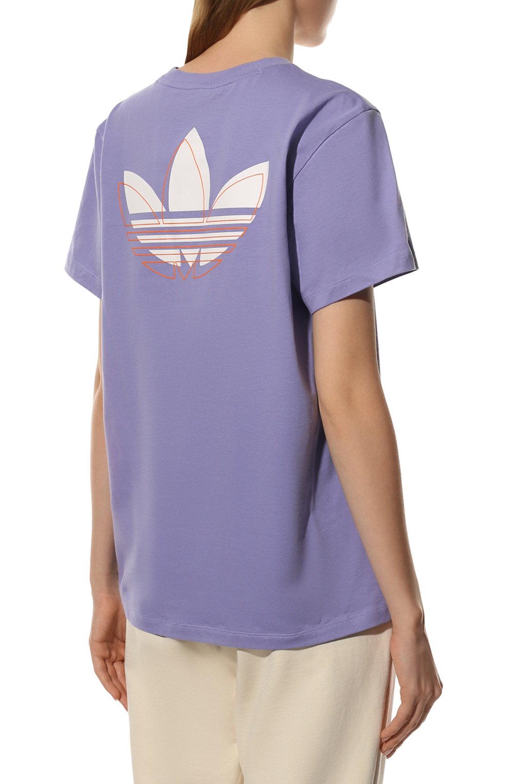 Хлопковая футболка ADIDAS ORIGINALS, арт. HE2211, фото 4