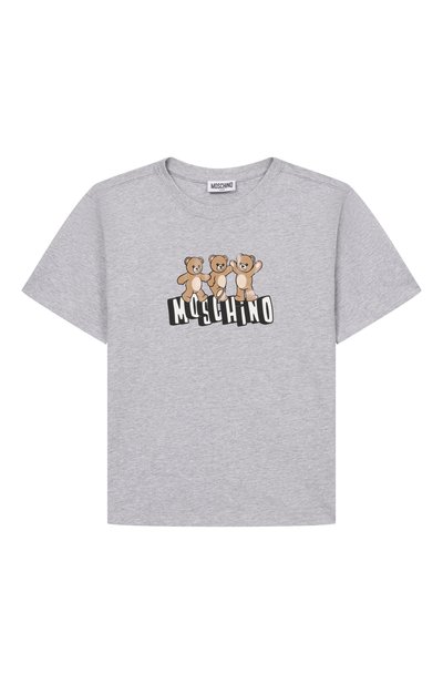Хлопковая футболка MOSCHINO, арт. HUM05P/LAA23