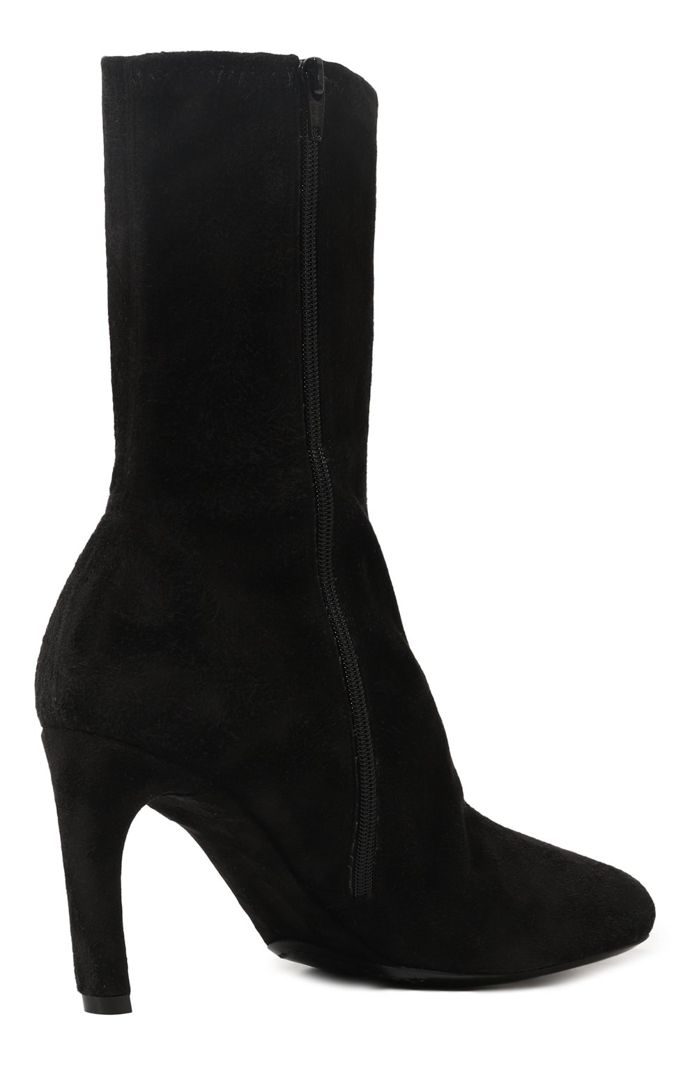 Замшевые ботильоны DRIES VAN NOTEN черного цвета по цене 69950 руб., арт. WW232-201, фото 5 Замшевые ботильоны DRIES VAN NOTEN, арт. WW232-201, фото 5