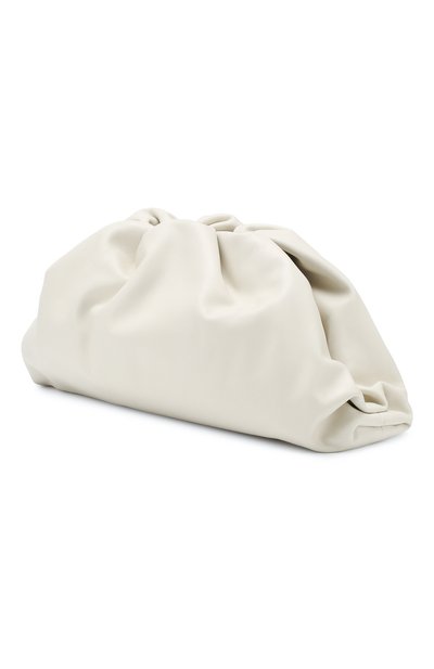 Клатч pouch BOTTEGA VENETA белого цвета по цене 259500 руб., арт. 576227/VCP40, фото 3 Клатч pouch BOTTEGA VENETA, арт. 576227/VCP40, фото 3