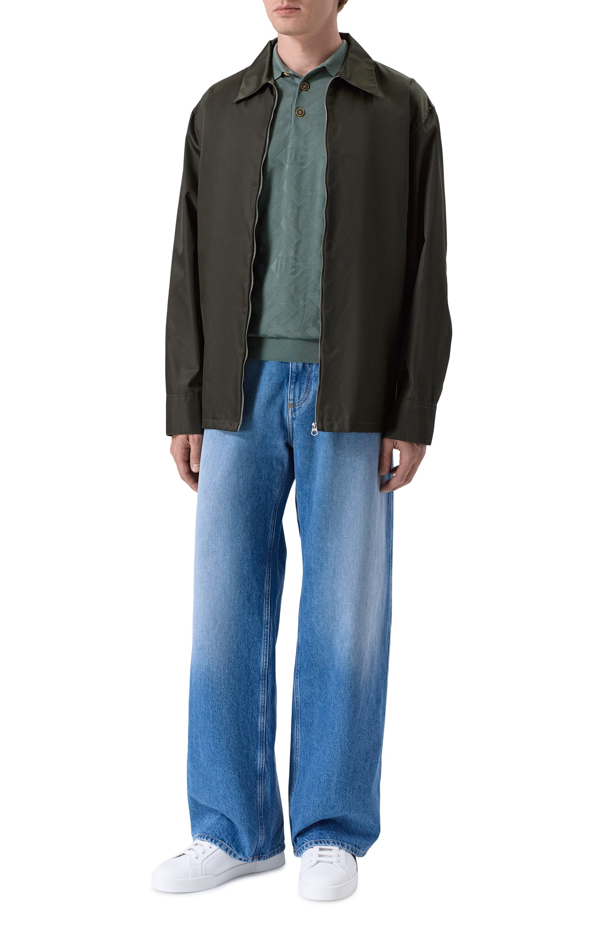 Шелковое поло DOLCE & GABBANA, арт. GXZ02T/JBS0C, фото 2