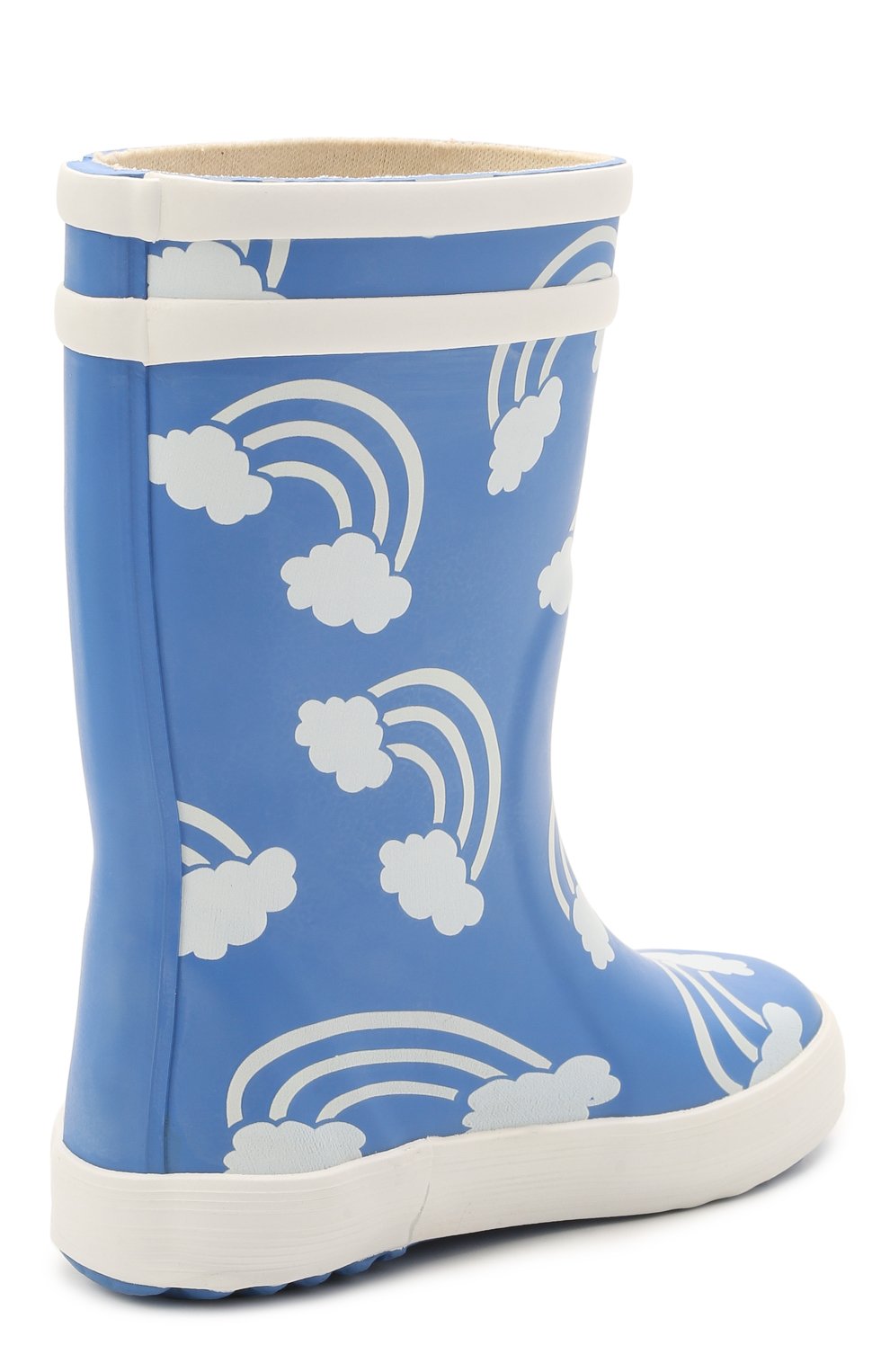 Резиновые сапоги AIGLE синего цвета по цене 6280 руб., арт. 2527E2/L0LLY P0P PRINT, фото 3 Резиновые сапоги AIGLE, арт. 2527E2/L0LLY P0P PRINT, фото 3