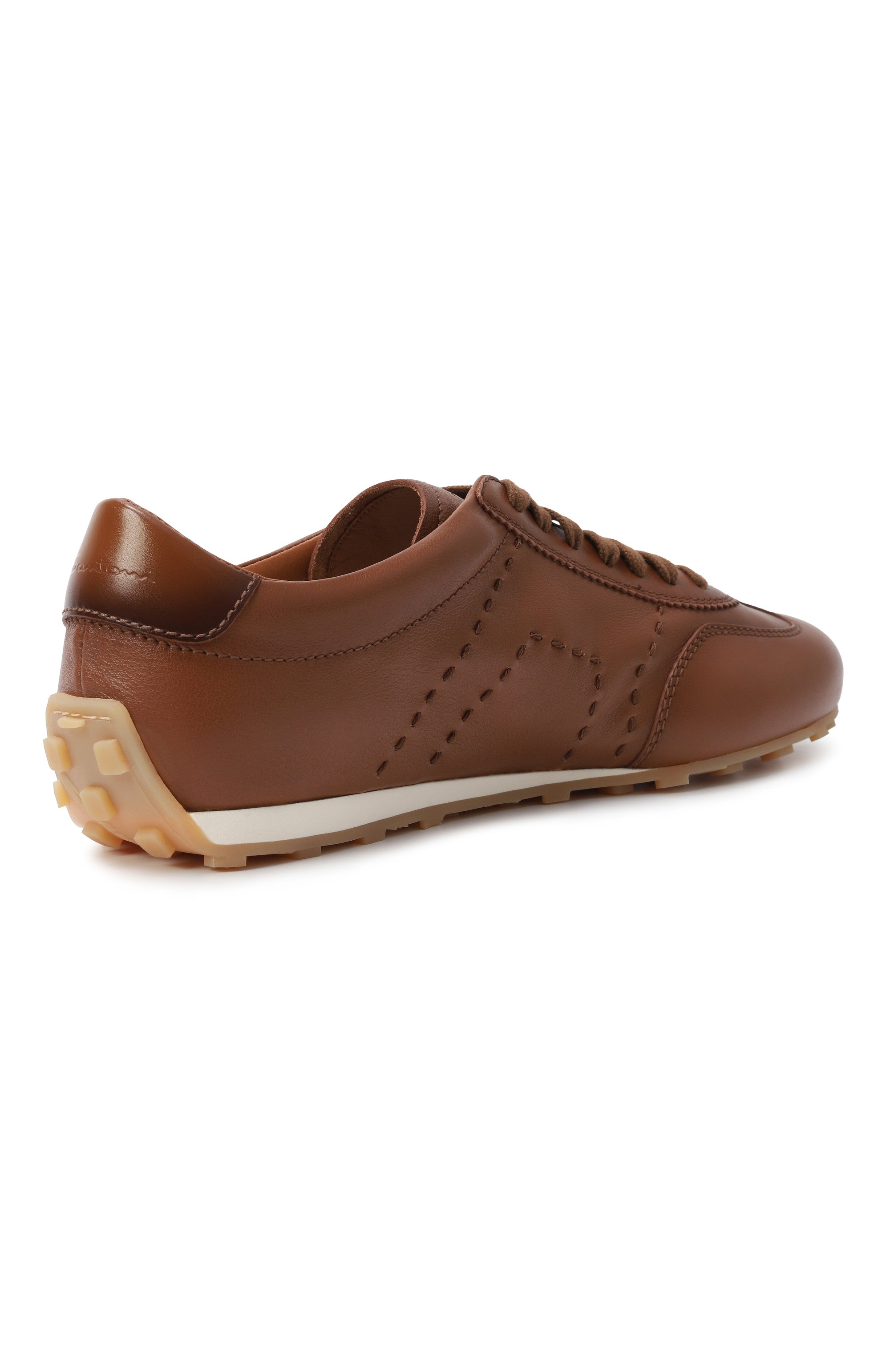 Кожаные кроссовки glove SANTONI, арт. MBGG22080BIFTSDW, фото 5