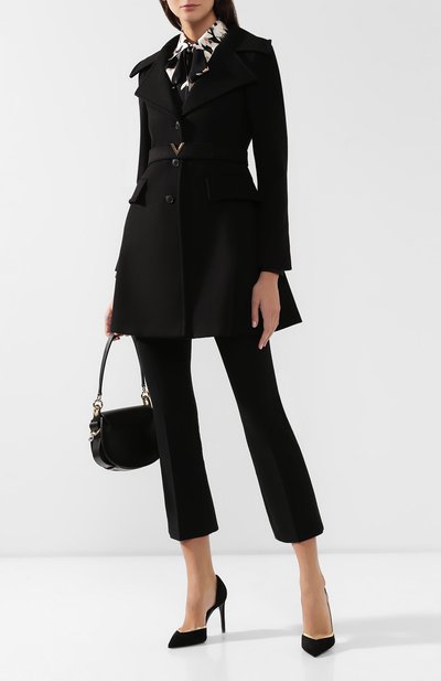 Пальто из смеси шерсти и кашемира VALENTINO, арт. SB3CA3R515E, фото 2