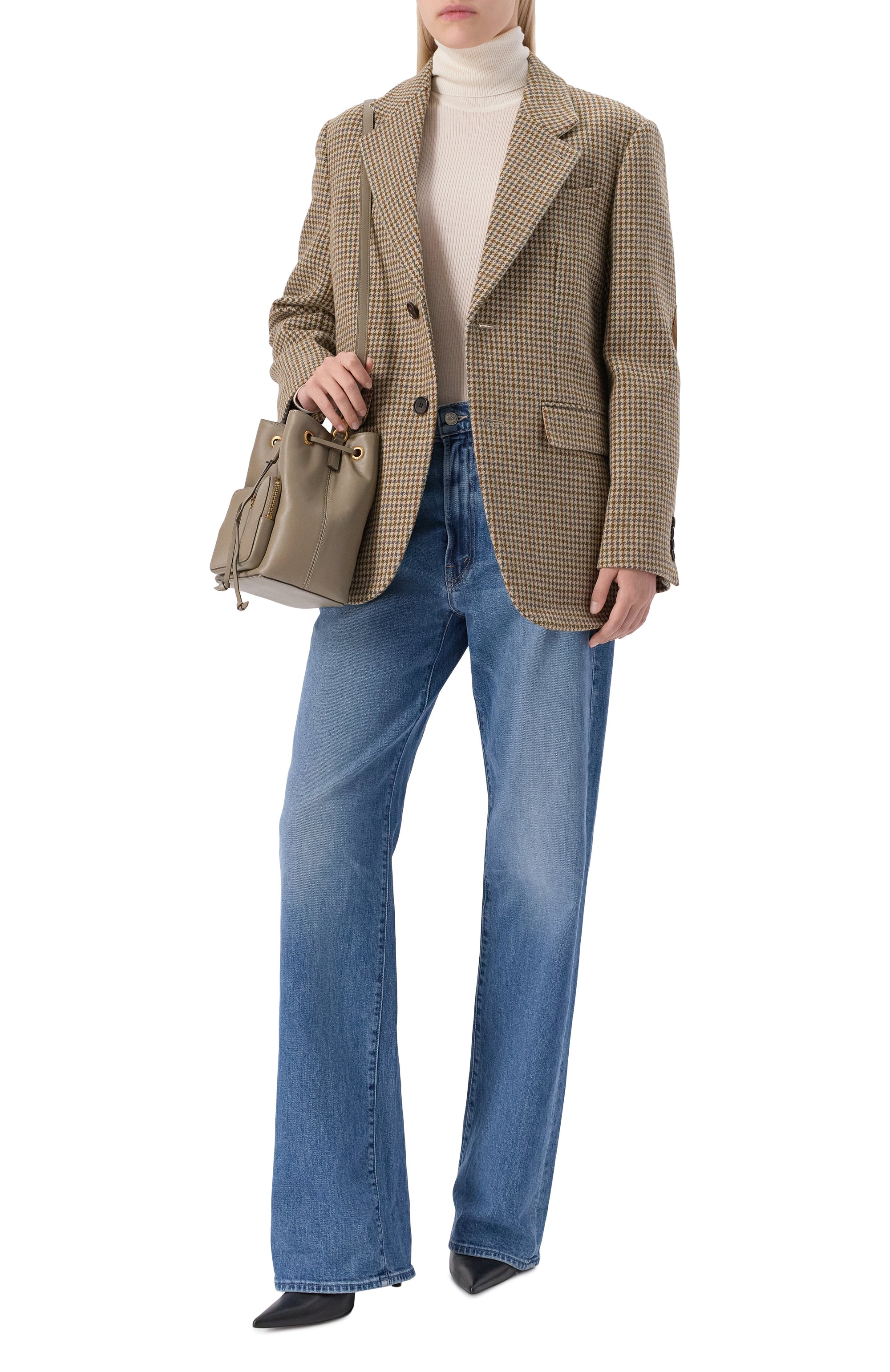 Шерстяной жакет DUNST бежевого цвета по цене 35900 руб., арт. UDJA5C101I2, фото 2 Шерстяной жакет DUNST, арт. UDJA5C101I2, фото 2