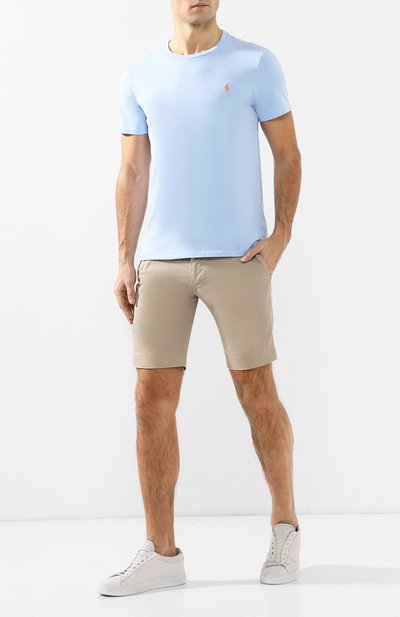Хлопковая футболка  POLO RALPH LAUREN, арт. 710671438, фото 2