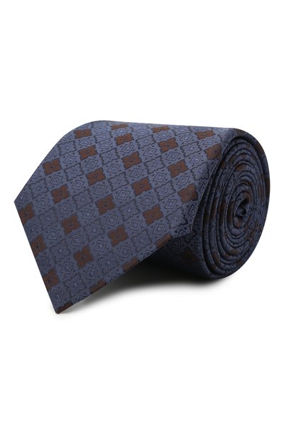 Мужской шелковый галстук CANALI, арт. 18/HJ03084