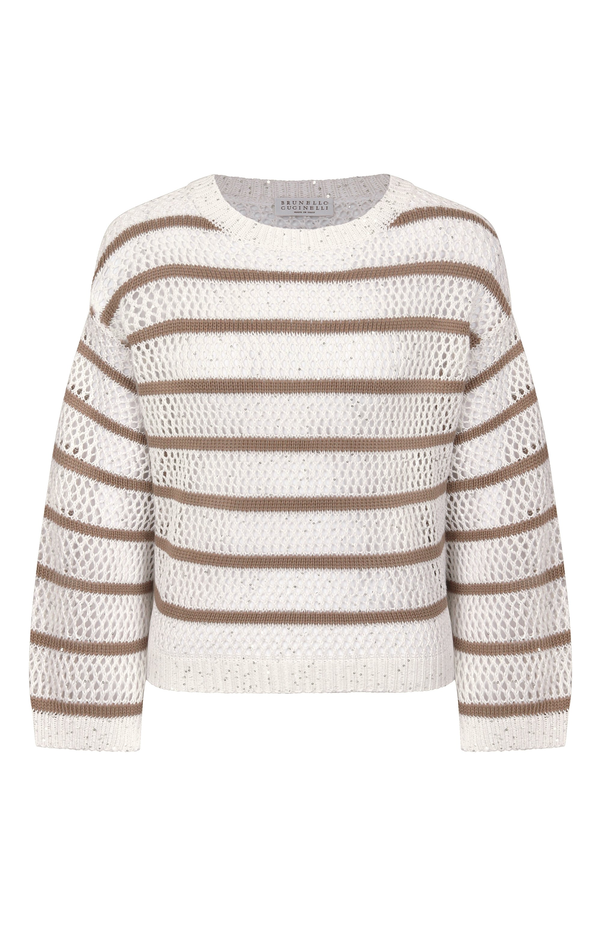Льняной свитер BRUNELLO CUCINELLI, арт. MC0558900, фото 1