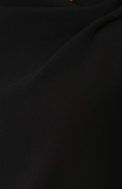 Однотонный шерстяной топ асимметричного кроя ROLAND MOURET, арт. PW18/S6100/F4044, фото 5