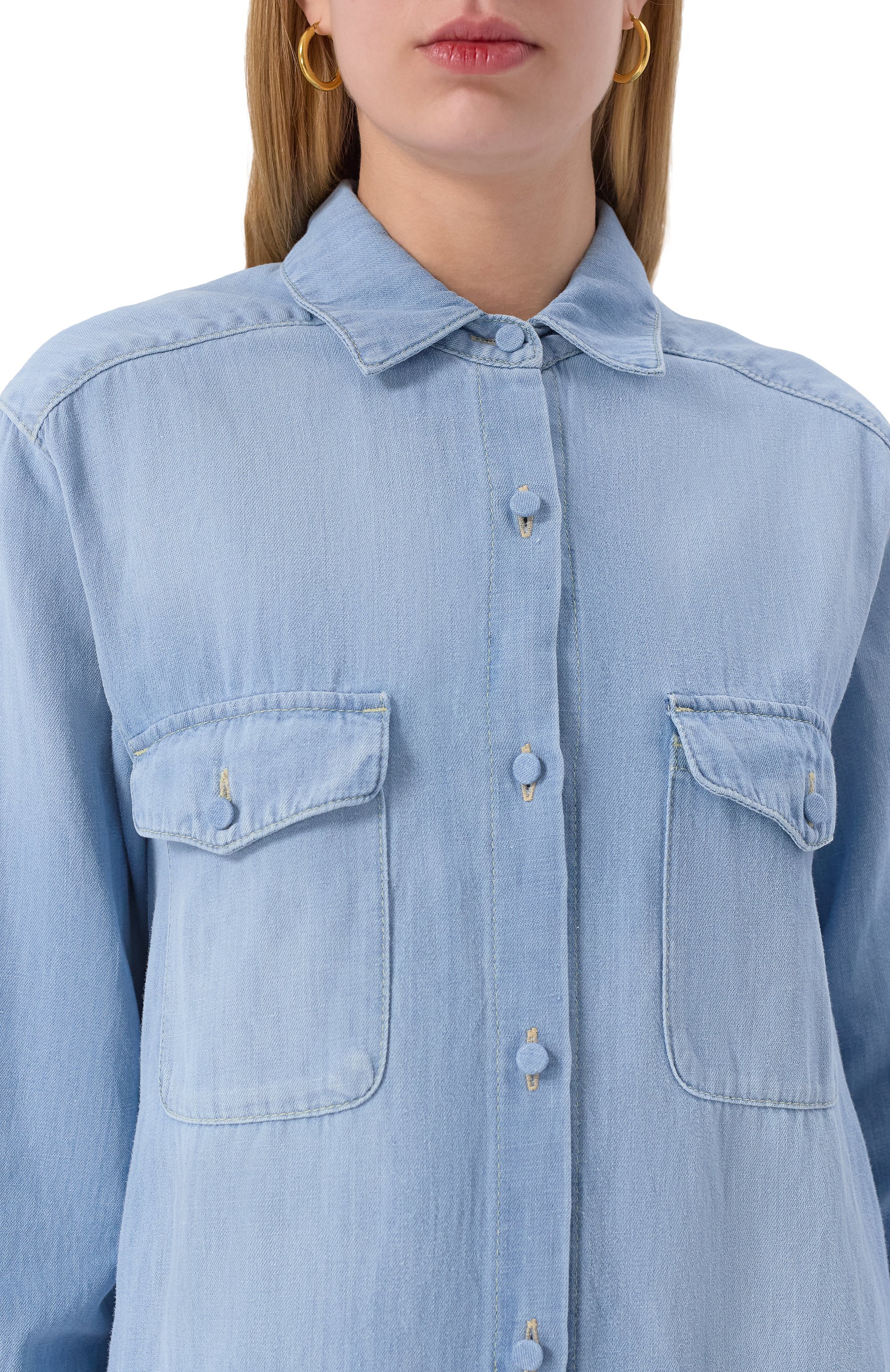 Джинсовое платье LORENA ANTONIAZZI, арт. E2539AB71B/9651, фото 5