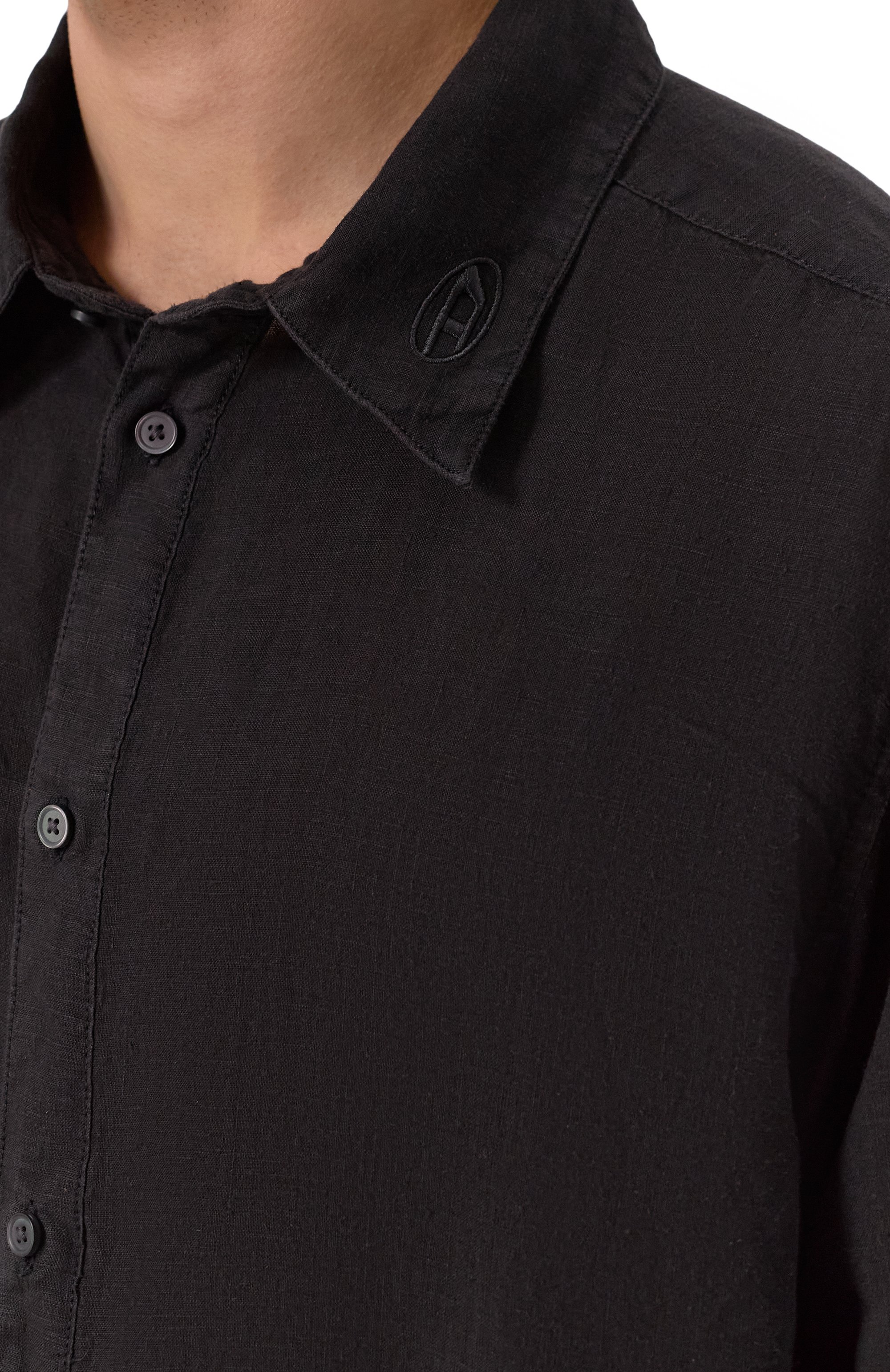 Льняная рубашка DIESEL, арт. A16694/0TJAL, фото 5