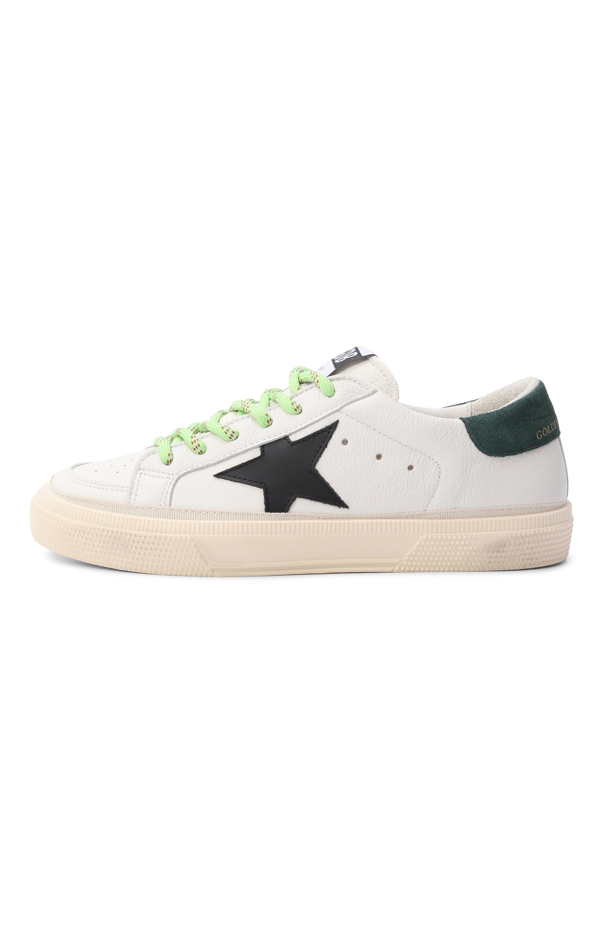 Кожаные кеды may GOLDEN GOOSE DELUXE BRAND, арт. GTF00496.F008670, фото 2