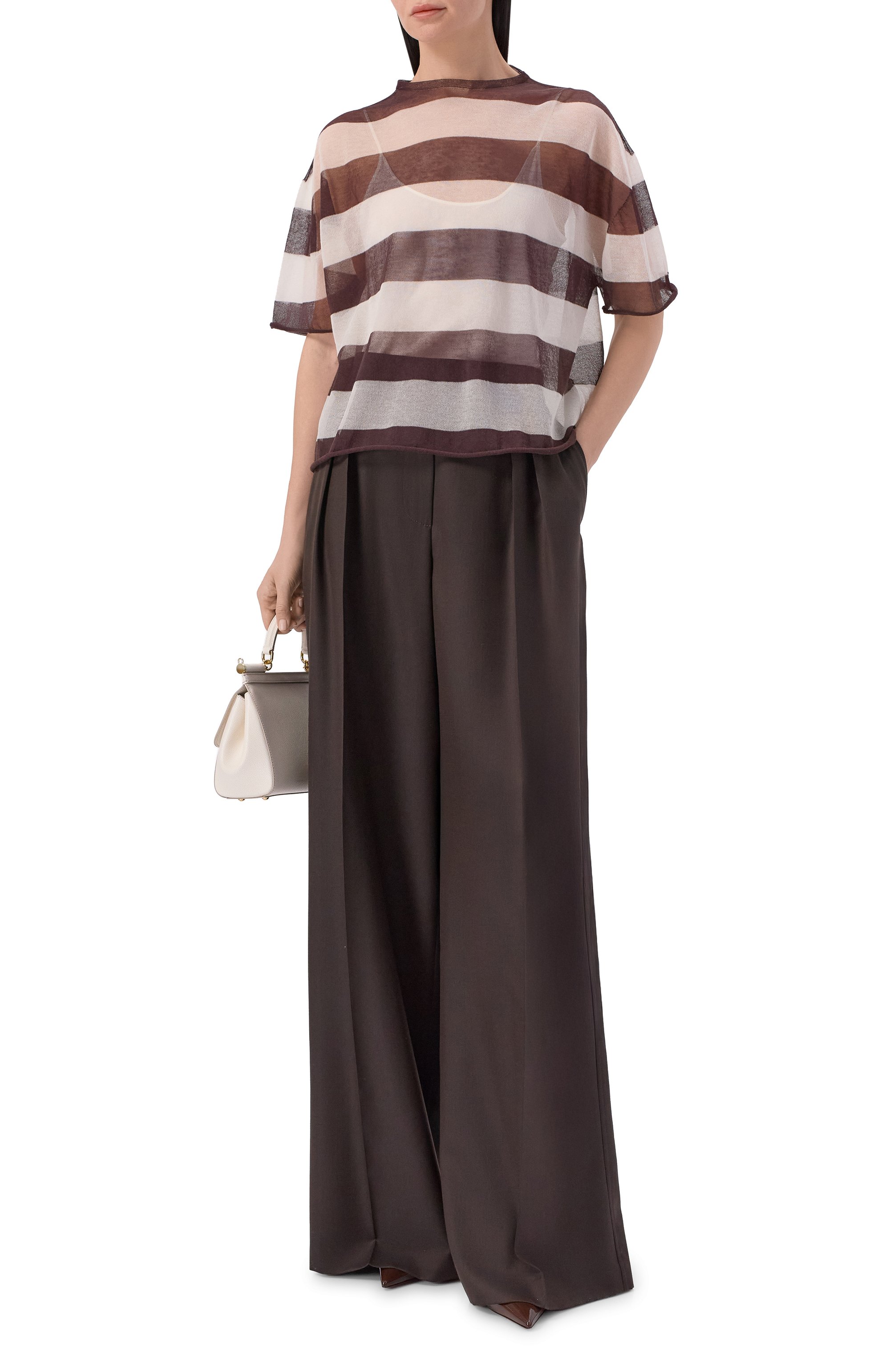 Хлопковый топ ANTONELLI FIRENZE, арт. 41737Q/40799, фото 2