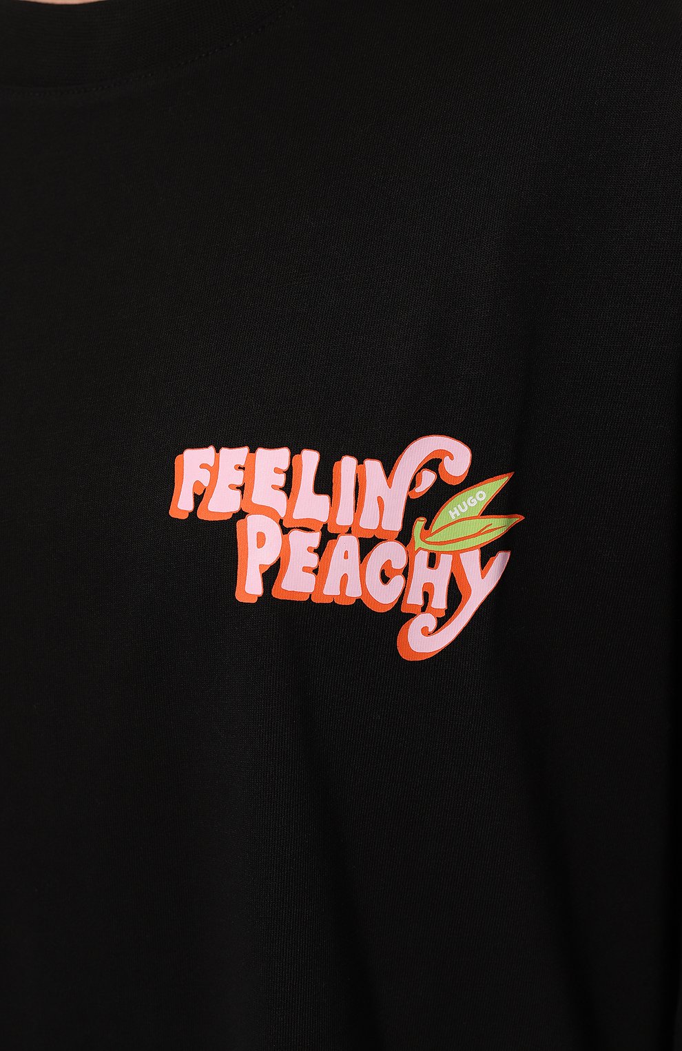 Хлопковая футболка HUGO, арт. 50495194, фото 5