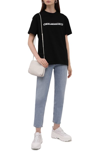 Хлопковая футболка OFF-WHITE, арт. 0WAA089F21JER004, фото 2
