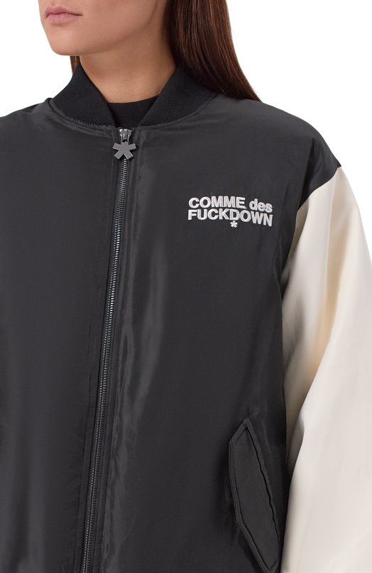 Бомбер Comme des Fuckdown CFABW01352 Чёрный  CFABW01352 Фото 5
