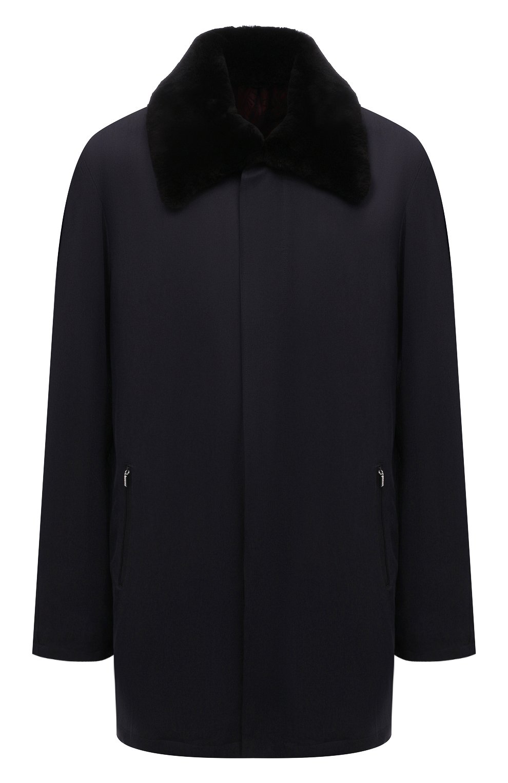 Пуховое пальто с воротником из бобра ZILLI, арт. MAQ-TIMBU-30284/0007, фото 1