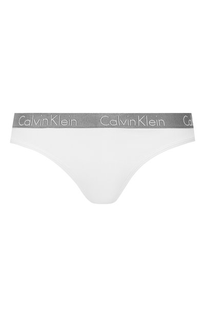 Хлопковые стринги с логотипом бренда CALVIN KLEIN, арт. QD3539E, фото 1