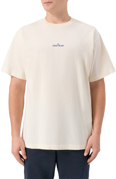 Хлопковая футболка STONE ISLAND, арт. K1S1521002RC/S0153, фото 3