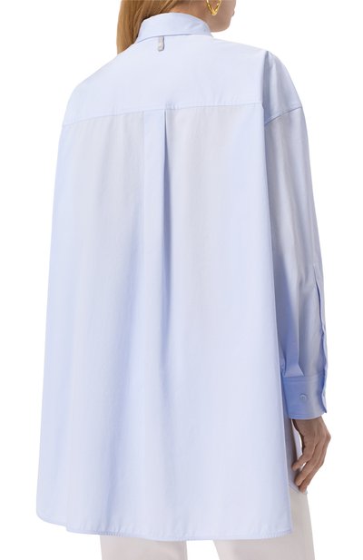 Хлопковая рубашка LORENA ANTONIAZZI, арт. E2541CA79A/4818, фото 4