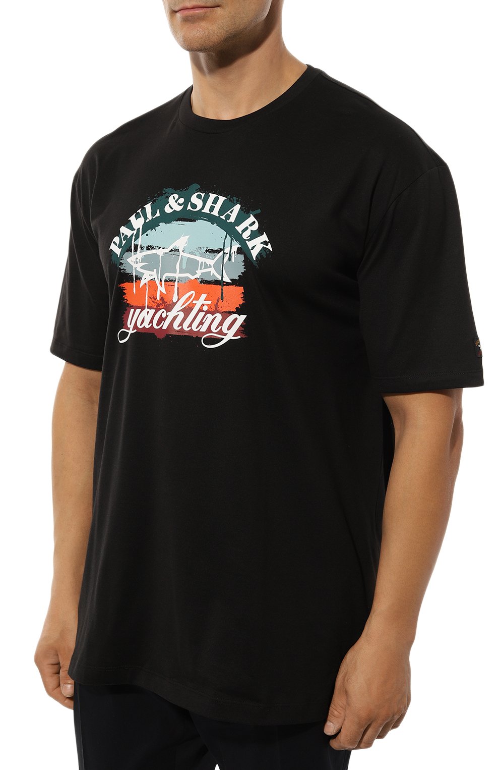 Хлопковая футболка PAUL&SHARK, арт. 13311668/3XL-6XL, фото 3