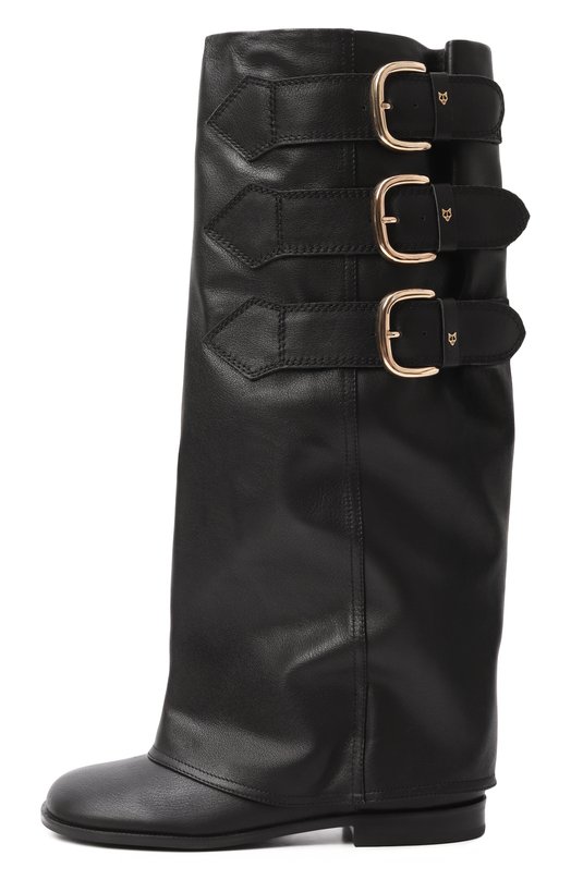 Кожаные сапоги Anchor Naked Wolfe ANCH0R/LEATHER Чёрный  ANCH0R/LEATHER Фото 4