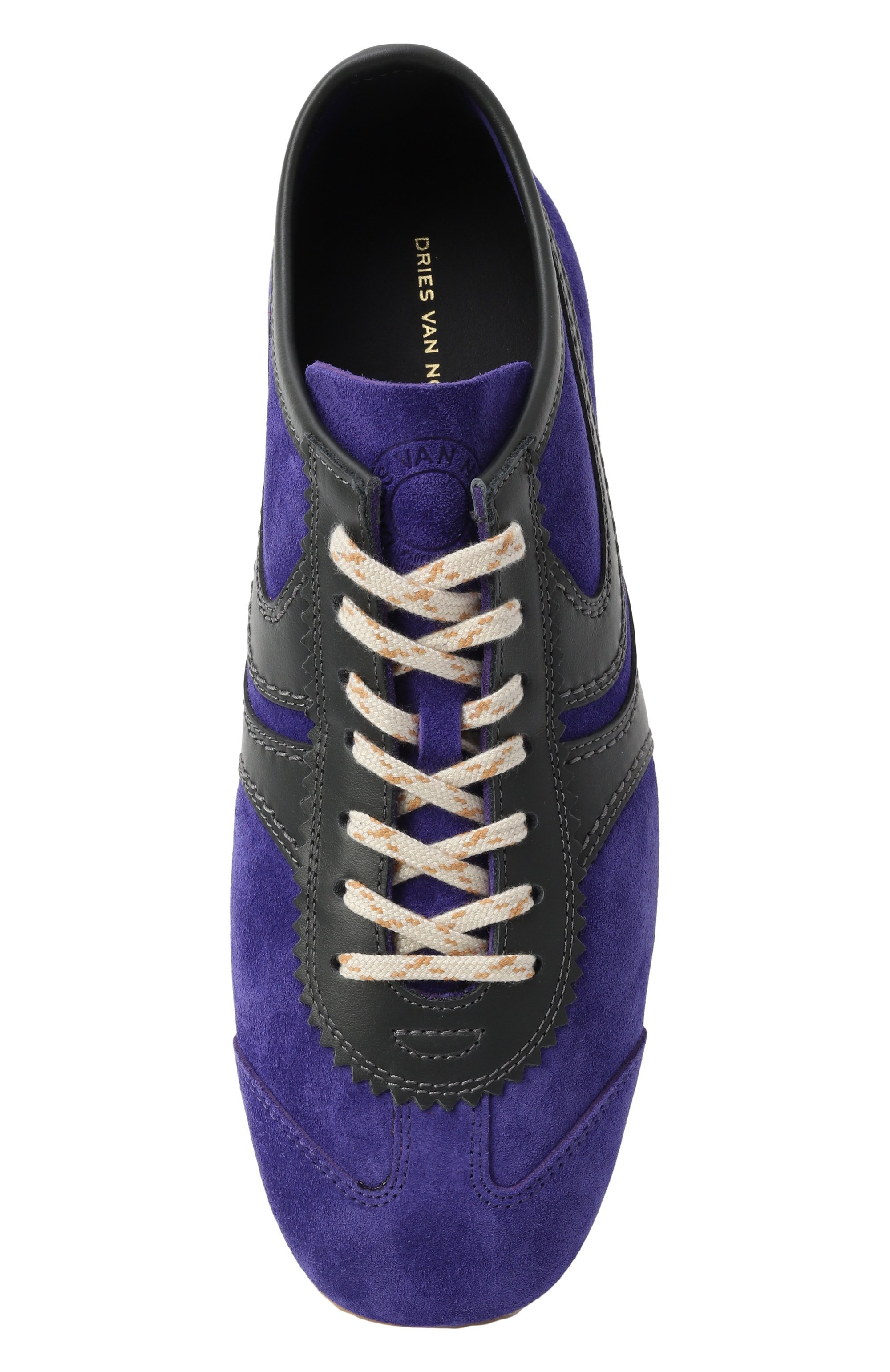 Замшевые кеды DRIES VAN NOTEN, арт. 011722-126-402, фото 6