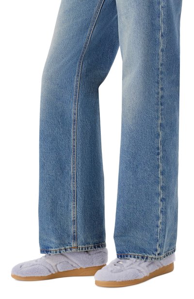 Кеды из овчины SANTONI, арт. WBPG61283FARGLCY, фото 2