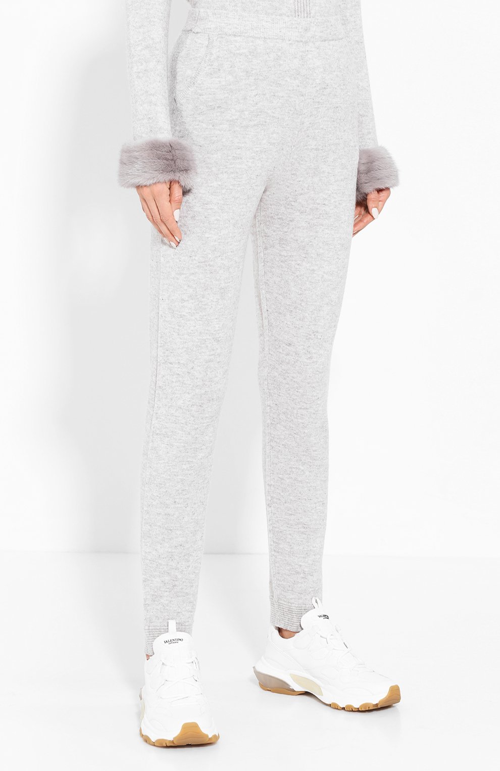 Брюки из смеси шерсти и кашемира MAX AND MOI, арт. H19JIMIBASIC, фото 3