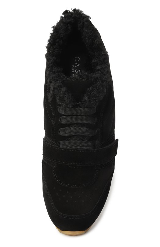Замшевые кеды Casadei 2J919A0111/RENNA Чёрный  2J919A0111/RENNA Фото 6