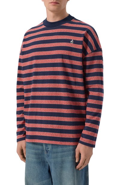 Хлопковый лонгслив JIL SANDER, арт. J22GC0262/J20389, фото 3