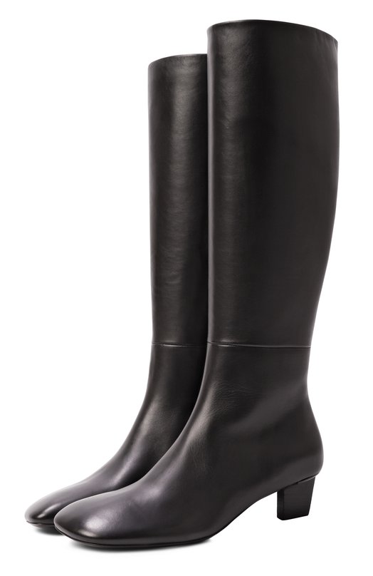Кожаные сапоги Quama Marsell MW8671/010 Чёрный MW8671/010