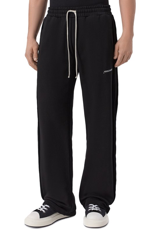 Хлопковые брюки HINNOMINATE HMABM01569 Чёрный  HMABM01569 Фото 3