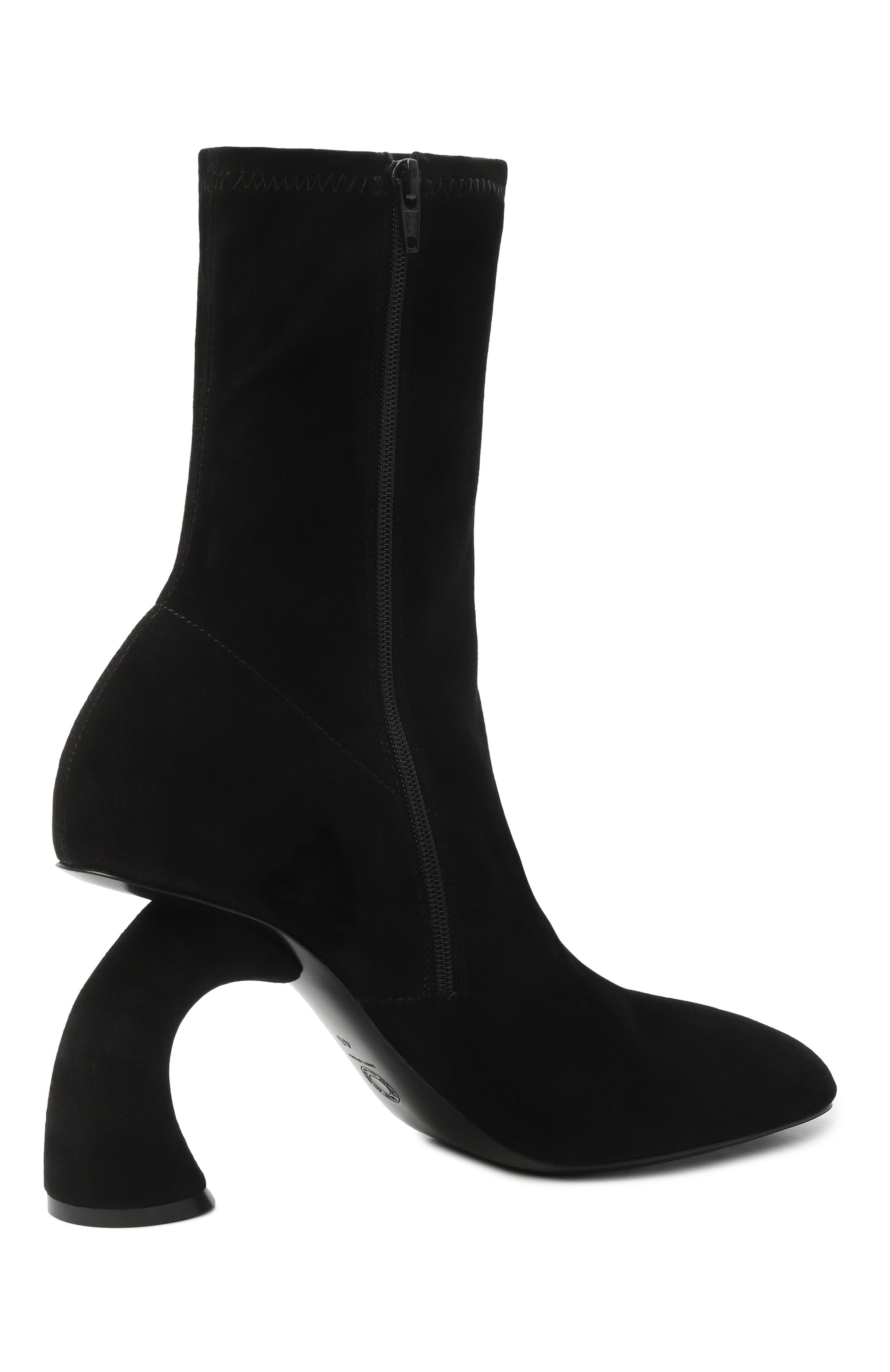 Замшевые ботильоны DRIES VAN NOTEN, арт. WS241-1146/135, фото 5