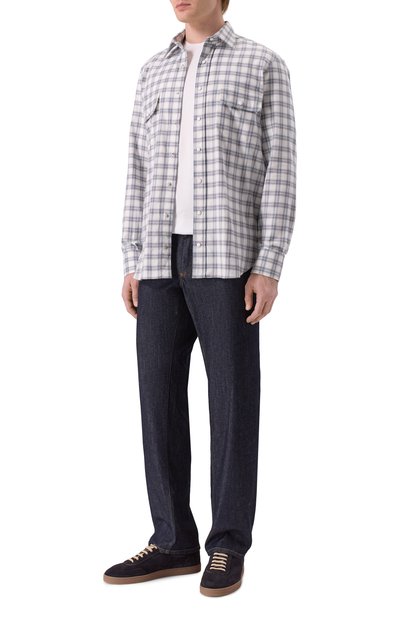 Рубашка из хлопка и кашемира MVST, арт. M0RBIDA_SP0RT/ALBERT0/SP0RT/542-C0TT0N/CASHMERE, фото 2