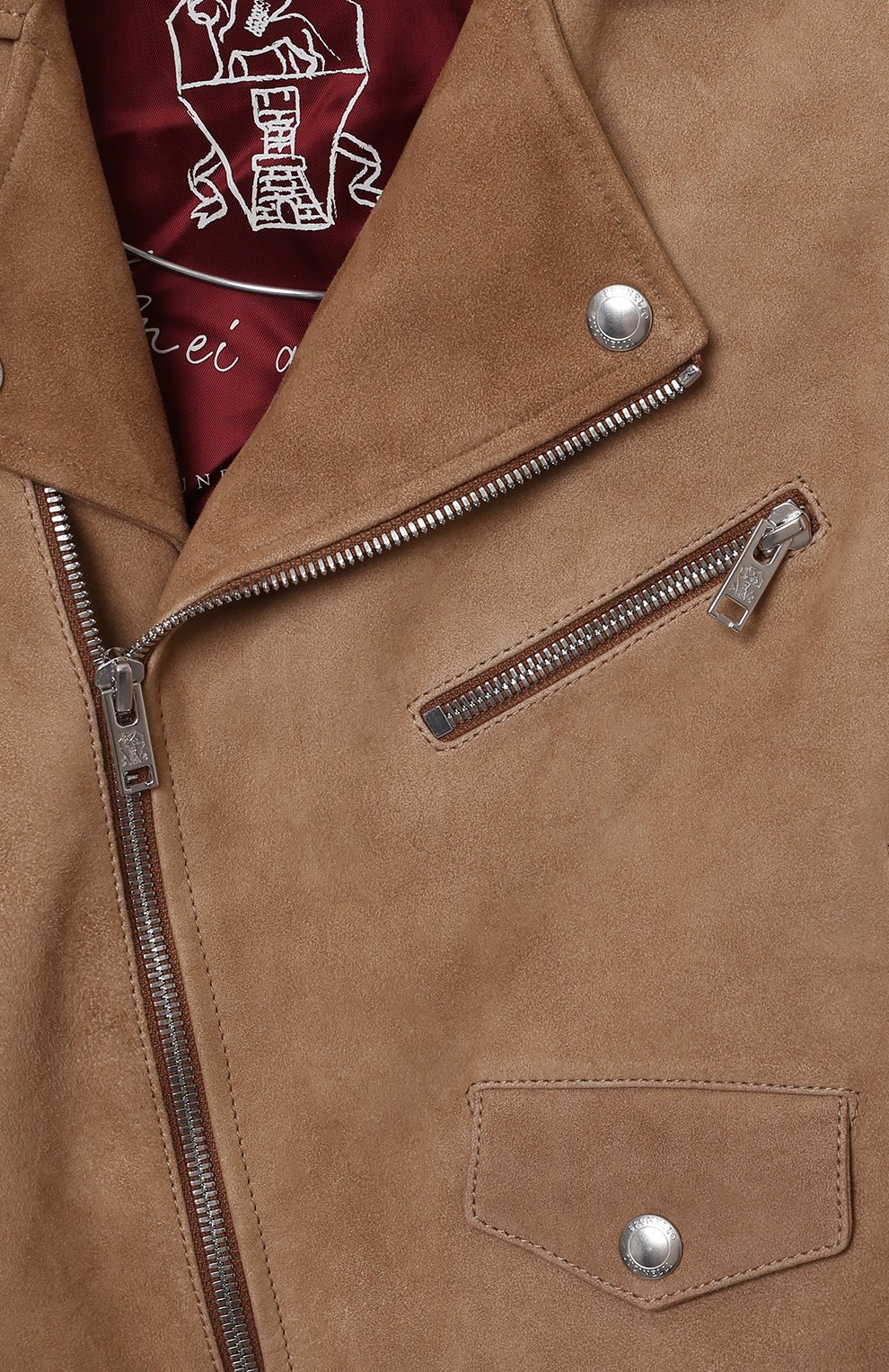 Кожаная куртка BRUNELLO CUCINELLI, арт. BPMYSY123C, фото 3