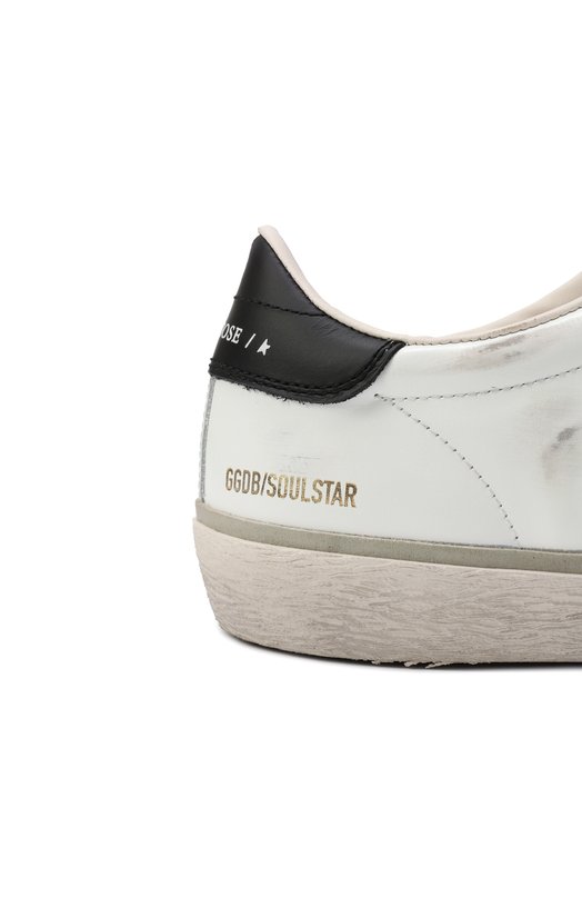 Кожаные кеды Soul Star Golden Goose Deluxe Brand GWF00464.F006932 Белый  GWF00464.F006932 Фото 7